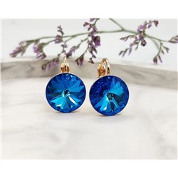 Серьги с кристаллами Swarovski