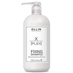 Фиксирующий шампунь Fixing Shampoo X-PLEX OLLIN 250 мл