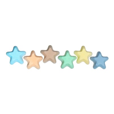 Мелки цветные для асфальта 15 штук, Calligrata TOP, (3×1.3 см; 5-7 г), МИКС