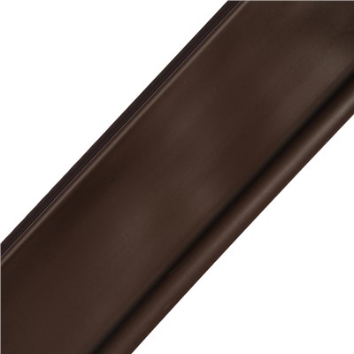 Лента бордюрная, 10 см×10 м, толщина 1 мм, пластиковая, коричневая, KANTA