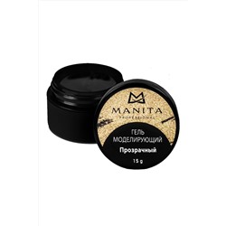 Manita Professional Однофазный моделирующий гель для наращивания №1, прозрачный, 15 г KRISTALLER, 1110092