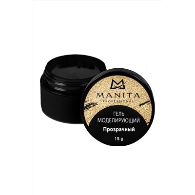 Manita Professional Однофазный моделирующий гель для наращивания №1, прозрачный, 15 г KRISTALLER, 1110092