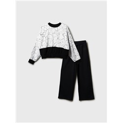 Комплект трикотажный для девочек: толстовка, брюки