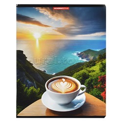 Тетрадь 96л. клетка "Чашка кофе"