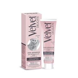 Вельвет DELICATE Депилятор 100мл для ЧУВСТВ.КОЖИ Область Бикини, Подмышки, ЛИЦО /16