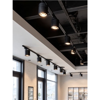 Шинопровод трековый магнитный «Broad», однофазный, скрытый монтаж, 2 м, чёрный