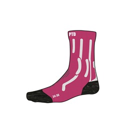 Термоноски трикотажные для девочек (средние махровые)