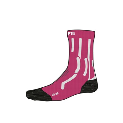 Термоноски трикотажные для девочек (средние махровые)