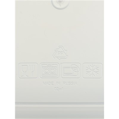 Контейнер для хранения еды Good & Good, 330 мл, с герметичной крышкой, пластик, прозрачный