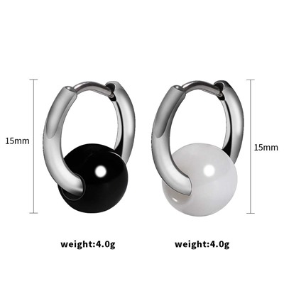 Серьги с замком кольцо арт. 22 7101 (id 267082)