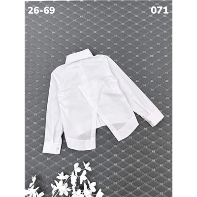 Блузка 071 белый