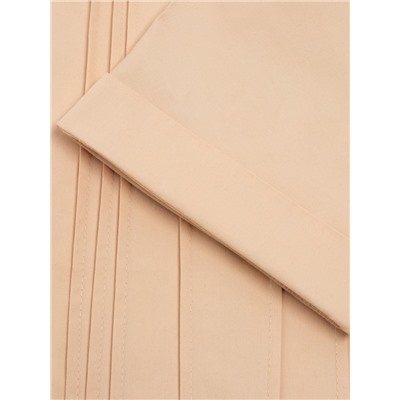 Костюм женский (рубашка, шорты) MINAKU: Enjoy, бежевый, размер 44