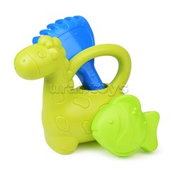 Песочный набор "Жирафик" (лейка, грабельки, формочка) в сетке