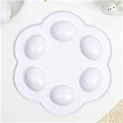 Пасхальная подставка для яиц «Композиция», на 6 яиц, 21.5×19.9 см