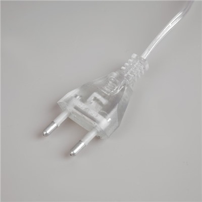 Светодиодная фигура «Ёлка с ягодами» 40×50×10 см, металл, 220 В, свечение тёплое белое