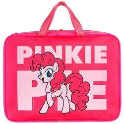 Папка с ручками текстильная А4, 35×27×10 см, My little pony