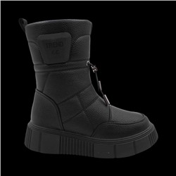 Сапоги на меху 3095В-1 черные