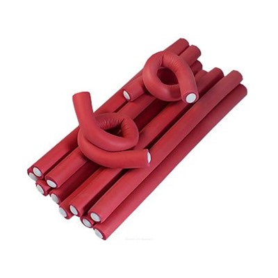 Dewal Бигуди-бумеранги BUM-12180, 12 ммх180 мм, красный, 10 шт 1642