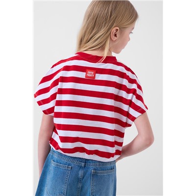 Джемпер трикотажный для девочек (футболка) PLAYTODAY, 1242976