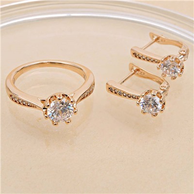 XUPING Кольцо/Серьги с английским замком арт. 58 0528 (id 289530)