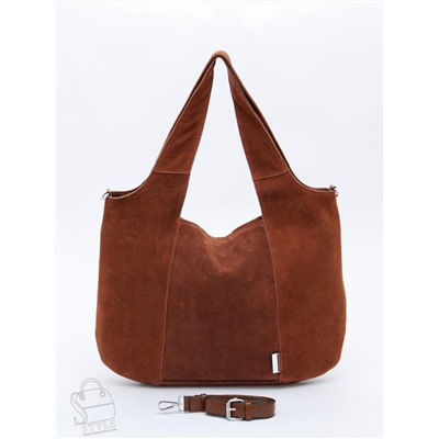 Сумка женская кожаная 91166MSS brown Velina Fabbiano-Safenta в Новосибирске