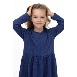 Платье Галочка (Синий)