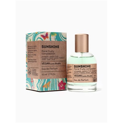 Парфюмерная вода женская Vegan Love Studio Sunshine, 50 мл (по мотивам Incanto Shine (Salvatore Ferragamo)