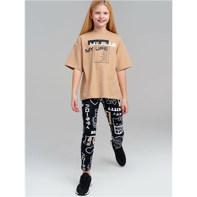 Брюки трикотажные для девочек (легинсы)