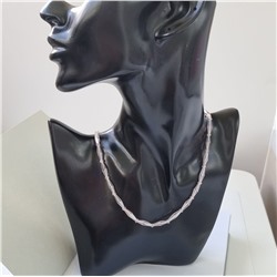 Колье-чокер из хрустального бисера, с переливом, арт.204.028