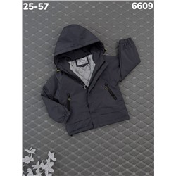 Куртка 6609 т.серый