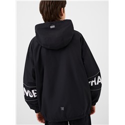 Куртка текстильная с полиуретановым покрытием для мальчиков (ветровка)