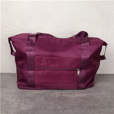 Сумка-трансформер дорожная 30x40x21 см / BAG-6688/4 /уп 30/фиолетовая