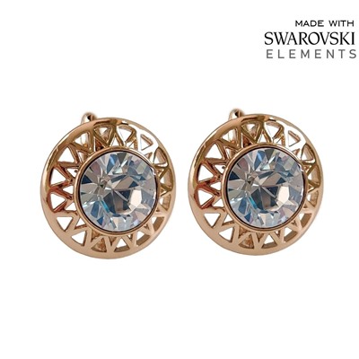 Серьги с кристаллами Swarovski