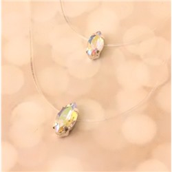 Кулон на леске Н01-9358р (двойной)