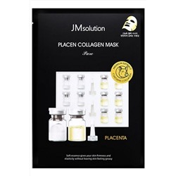 JMsolution Плацентарная тканевая маска с коллагеном / Placen Collagen Mask Pure, 30 мл KRISTALLER, 1114453