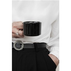 Кружка Доляна Coffee break, 150 мл, керамика, чёрная