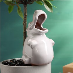 Автополив для комнатных растений «Бегемот», 200 мл, h=14 см, керамика