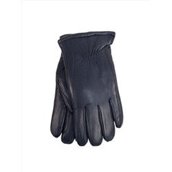Перчатки мужские из натуральной кожи цвет черный
