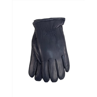 Перчатки мужские из натуральной кожи цвет черный