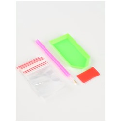 Алмазная мозаика по фото с полным заполнением «Gray», на холсте с подрамником, А4