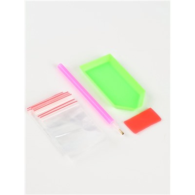 Алмазная мозаика по фото с полным заполнением «Pop Art», на холсте с подрамником, 30×40 см