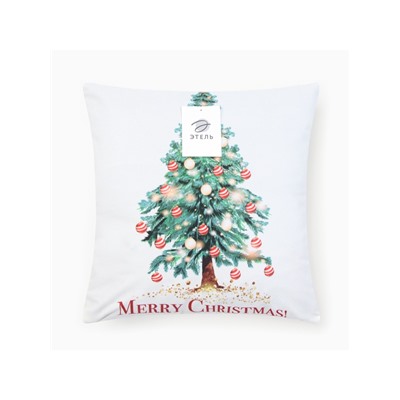Наволочка декоративная новогодняя «Этель. Елочка» 40×40 см