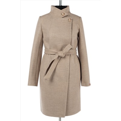 01-10257 Пальто женское демисезонное (пояс)