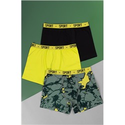 Трусы-боксеры для мальчика 3шт. Baykar