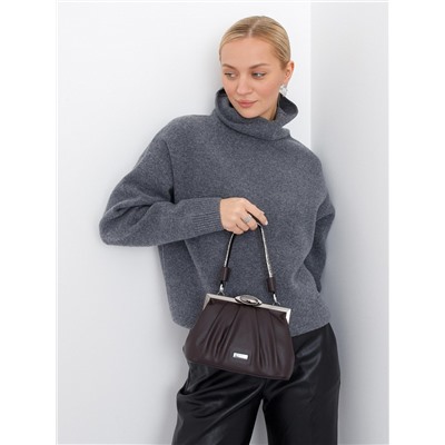 Сумка 2242S coffee Velina Fabbiano-Safenta