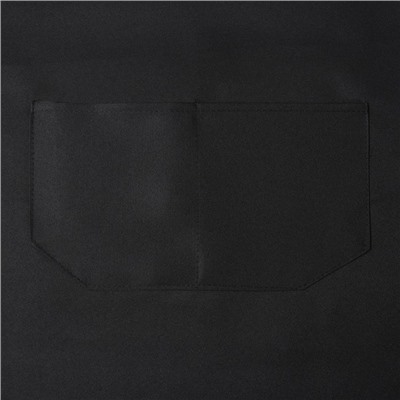 Фартук «Экономь и Я», чёрный, 65×75 см, 100% п/э