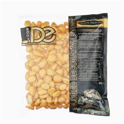 Грунт для аквариума DECOR DE «Галька цветная», фр. 8-12 мм, жёлтая, 800 г