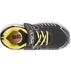 91-007B черн/желт Кроссовки для мальчиков (25-30)/12