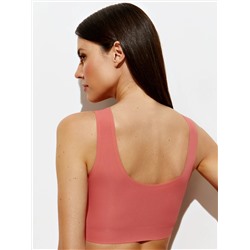 Omsa Топ 4. OmD 1143B Invisible Ribana Майка "Топ" женская (кроп-топ на широких бретелях с вкладышами), PA