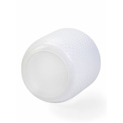 Кашпо для цветов «Клевер», 4.5 л, d=20 см, h=18 см, пластик, белый